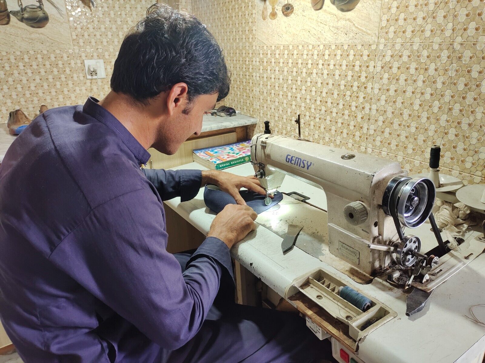 High Ankle Lace Up Derby Toe Cap Boot