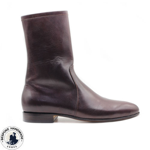 Zipper High Ankle Whole Cut Boot