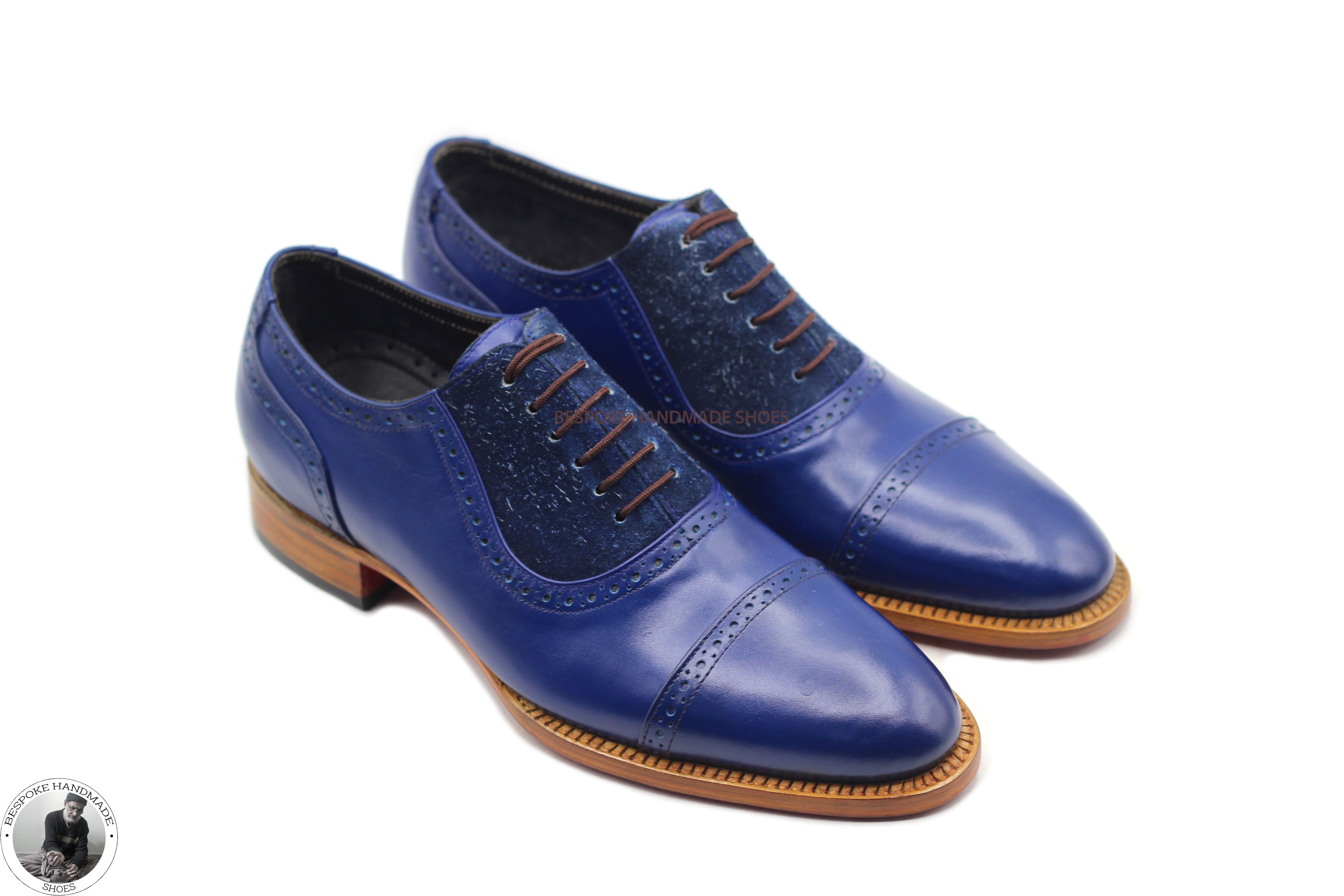 Wingtip Toe Cap Lace up Formal Shoe