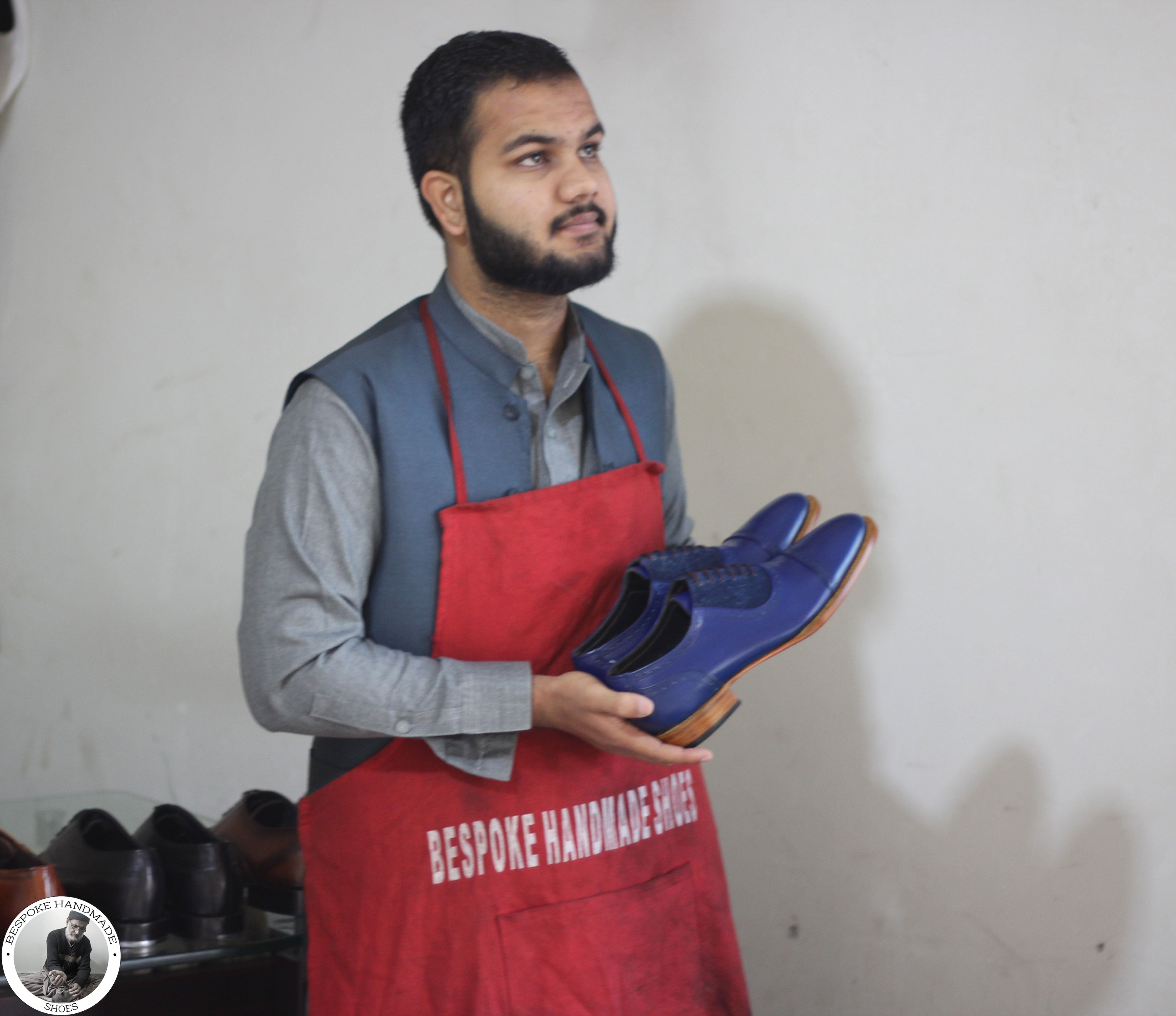 Wingtip Toe Cap Lace up Formal Shoe