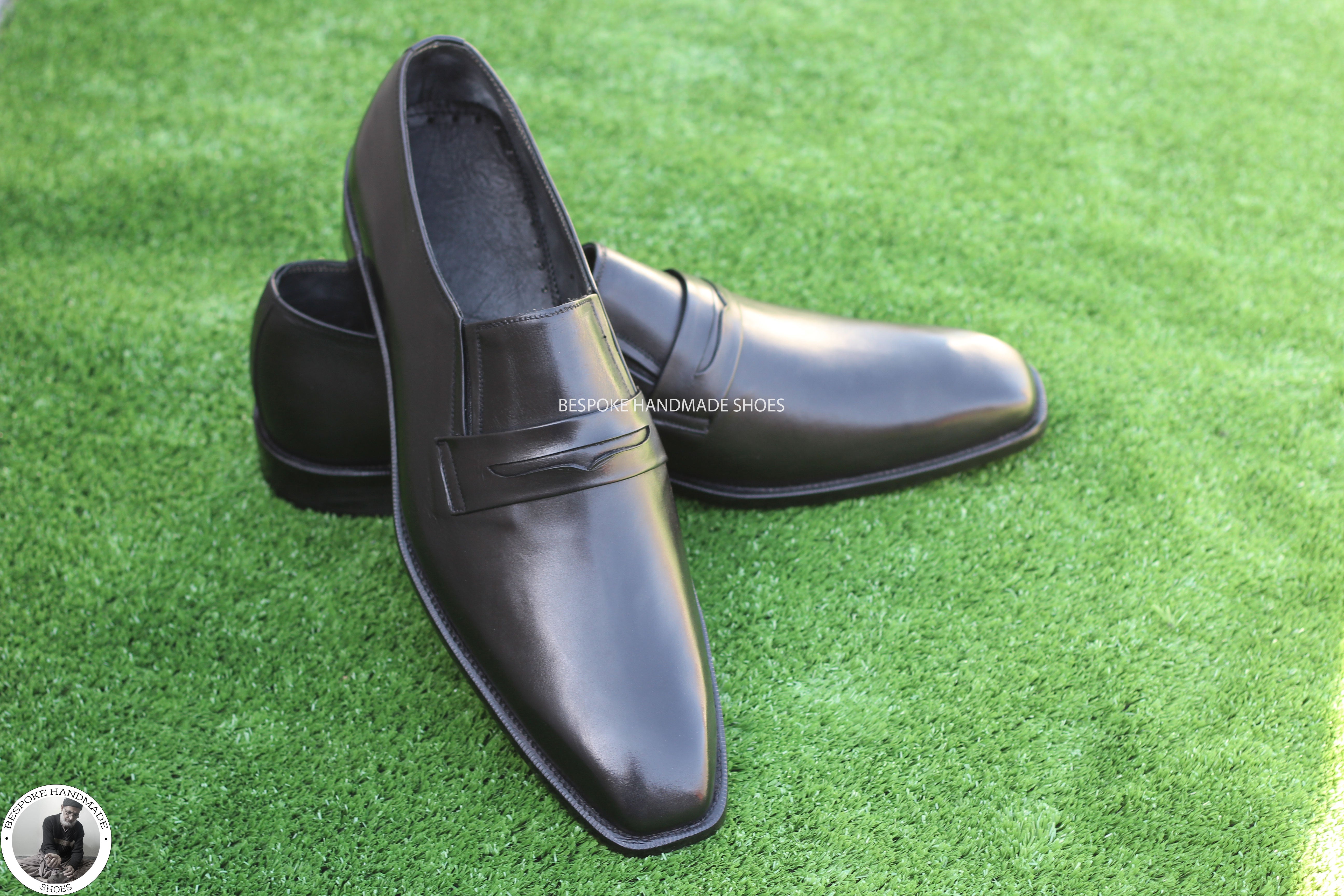 New Men's Handmade Black Whole Cut Loafer Moccasin Dress Party Shoe For MenNew Men's Handmade Black Whole Cut Loafer Moccasin Dress Party Shoe For Men