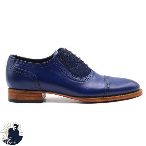 Wingtip Toe Cap Lace up Formal Shoe
